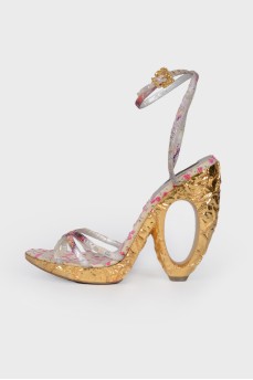 Мюлі Metallic Feerique Morganne