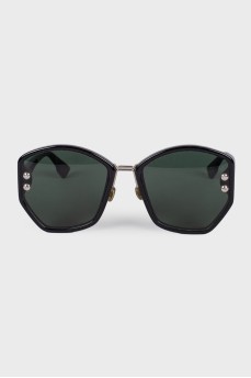 Черные солнцезащитные очки wayfarer