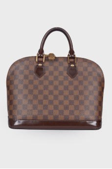 Сумка Alma Damier Ebene Canvas