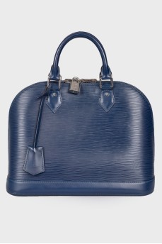 Винтажная сумка Blue Epi Alma PM