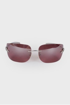 Сонцезахисні окуляри з рожевими лінзами