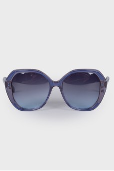 Сині сонцезахисні окуляри градієнт