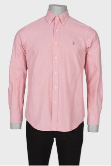 Чоловіча рожева сорочка