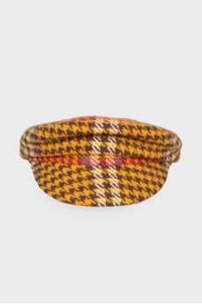 Шерстяная кепи Baker Boy Cap