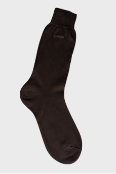 Мужские темно-серые носки