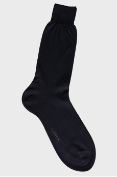 Мужские темно-синие носки