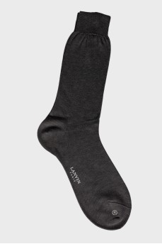 Мужские серые носки