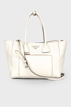 Сумка Vitello Phenix Shopping Tote Pomice