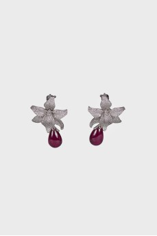 Сережки-кліпси Caresse d'Orchidees