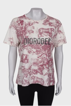 Футболка Diorodeo з принтом