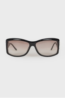 Черные солнцезащитные очки с диоптриями 