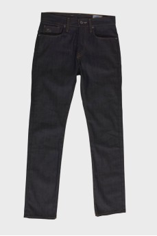 Мужские темно-серые  джинсы 