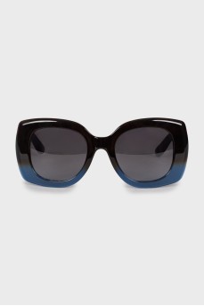 Солнцезащитные очки с матовыми дужками 