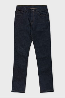 Мужские джинсы с контрастными швами
