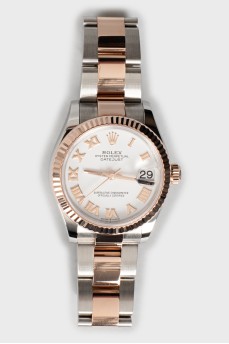 Годинник Datejust 31 з рожевим золотом