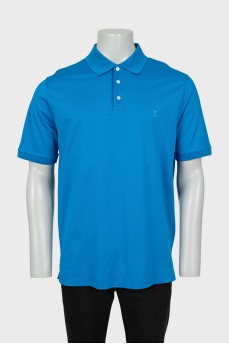 Мужская голубая футболка с биркой