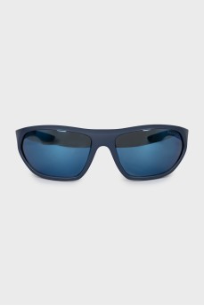 Чоловічі сонцезахисні окуляри синього кольору