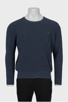 Мужской темно-серый свитер 