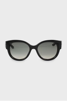 Сонцезахисні окуляри градієнт чорного кольору