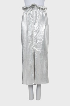 Плиссированная юбка с биркой