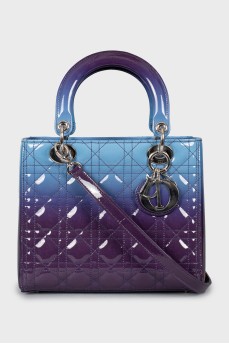 Сумка Lady Dior в принт градієнт