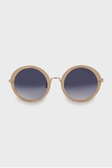 Сонцезахисні окуляри teashades із золотистою оправою