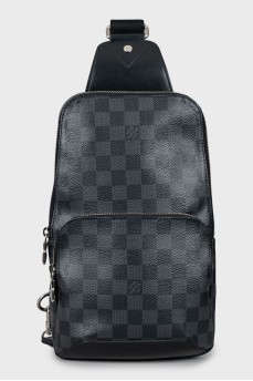 Мужская сумка Avenue Slingbag Damier Graphite Canvas