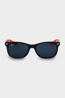 Двокольорові сонцезахисні окуляри wayfarer