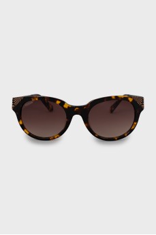 Солнцезащитные очки wayfarer с принтом