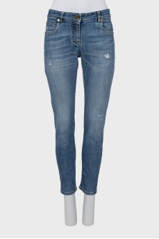 Джинси на середній посадці slim fit