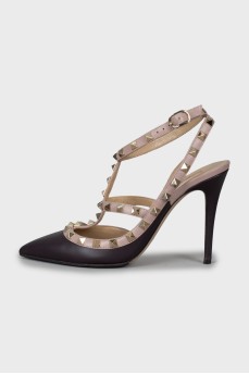 Шкіряні слінгбеки Rockstud