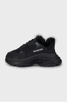 Утеплені кросівки Triple S