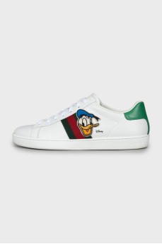 Кеды Ace by Disney x Gucci