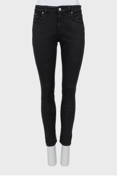 Джинси skinny fit чорного кольору
