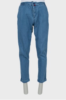 Чоловічі джинси regular fit на гудзиках