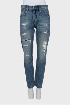 Джинсы boyfriend fit