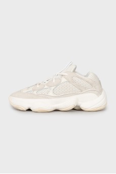 Сірі кросівки Yeezy 500 з биркою