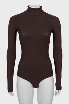 Коричневе боді Jersey