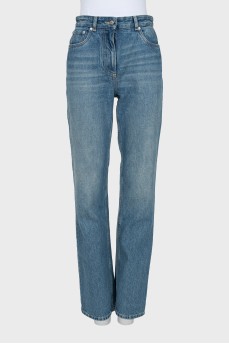 Джинси straight fit з биркою