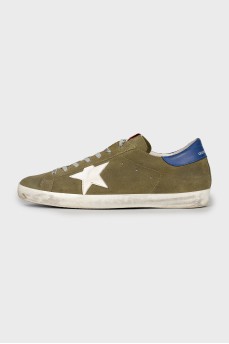 Замшевые кеды Super-star