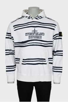 Мужское худи by Supreme x Stone Island