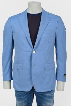Пиджак голубой с биркой