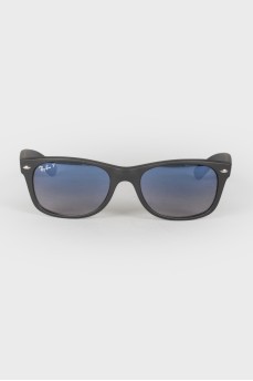Солнцезащитные очки черные прямоугольные