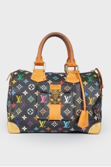Сумка Black Monogram Multicolor Speedy 30