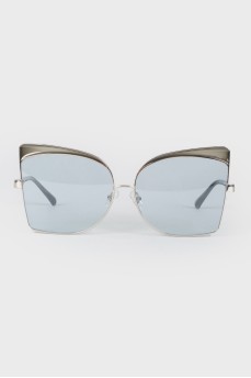 Солнцезащитные очки гранд с голубыми линзами