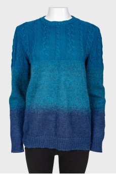Мохеровий светр із градієнтом, з биркою