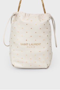 Сумка Saint Laurent Star Print Shoulder Bag