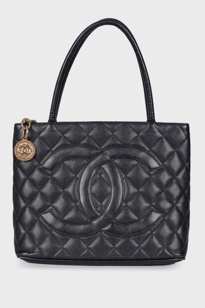 Сумка Medallion Quilted Caviar Tote