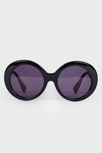 Черные солнцезащитные очки teashades