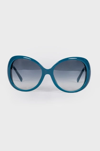 Сині сонцезахисні окуляри